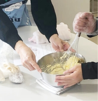 ブールドネージュ作り