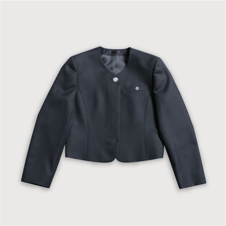中学生の制服【女子】ノーカラージャケット