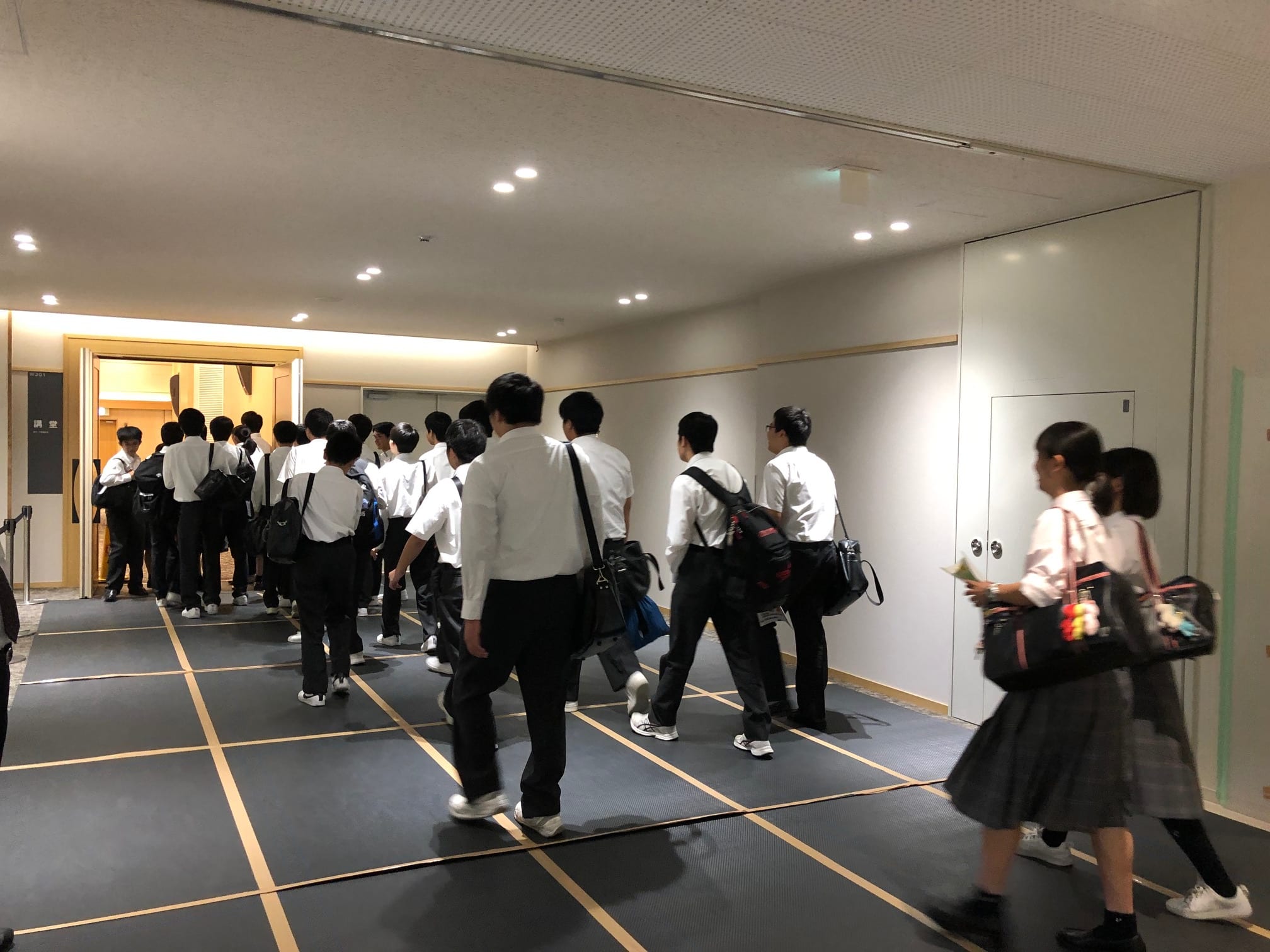 新校舎見学開始 UENOMIYA 上宮学園中学校・上宮高等学校